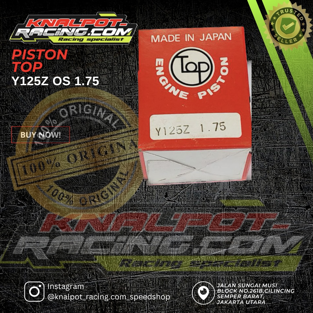 PISTON TOP Y125Z OS - 1.75